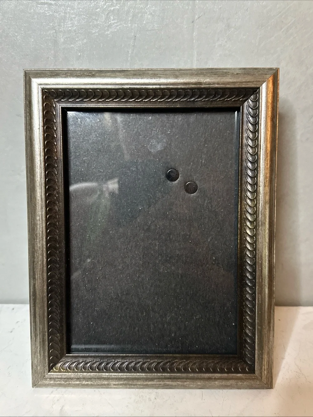 MALDEN SILVER WOOD 5X7 PICTURE FRAME